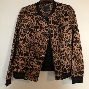 Leopard print jacket